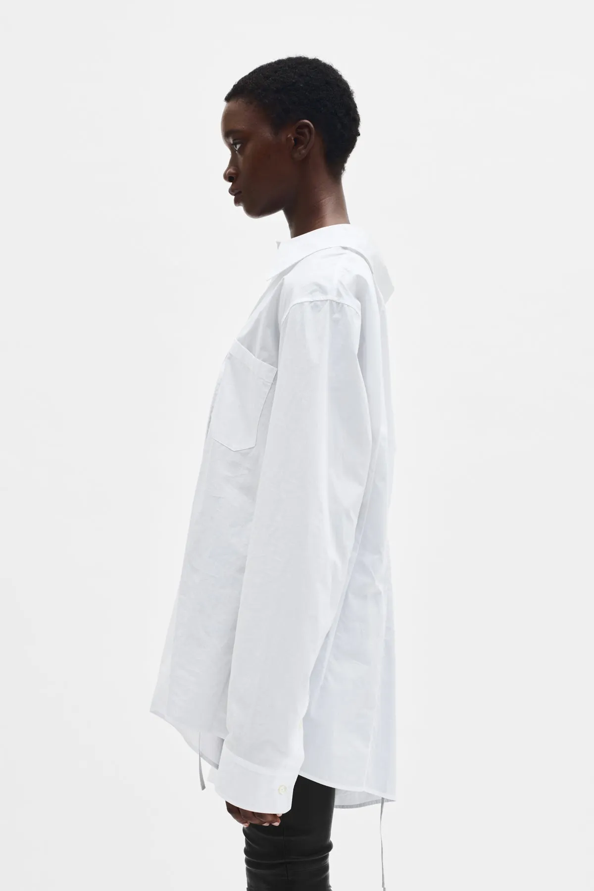 Daria Drop Shoulder Shirt sold by Ann Demeulemeester product image thumbnail 2