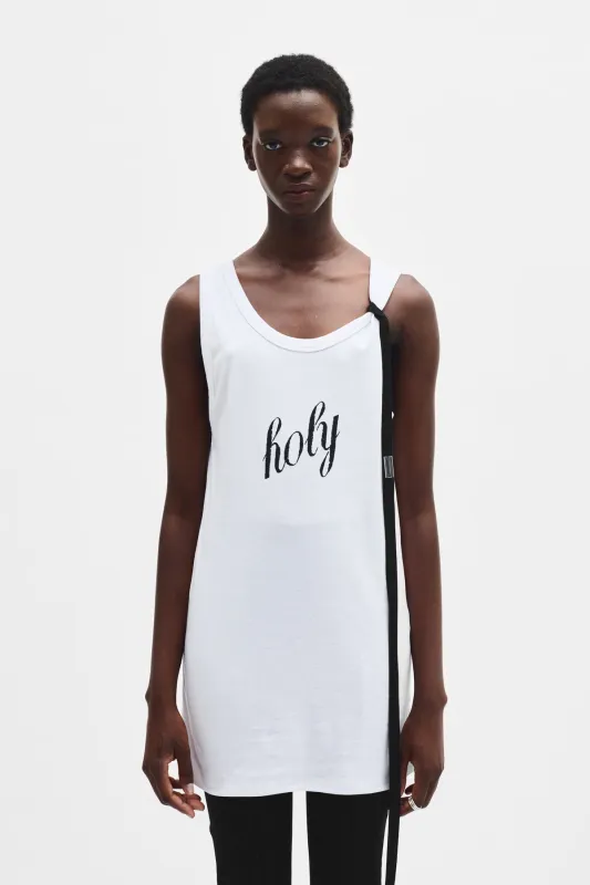 Seva ''Holy'' Print Tank Top made by Ann Demeulemeester