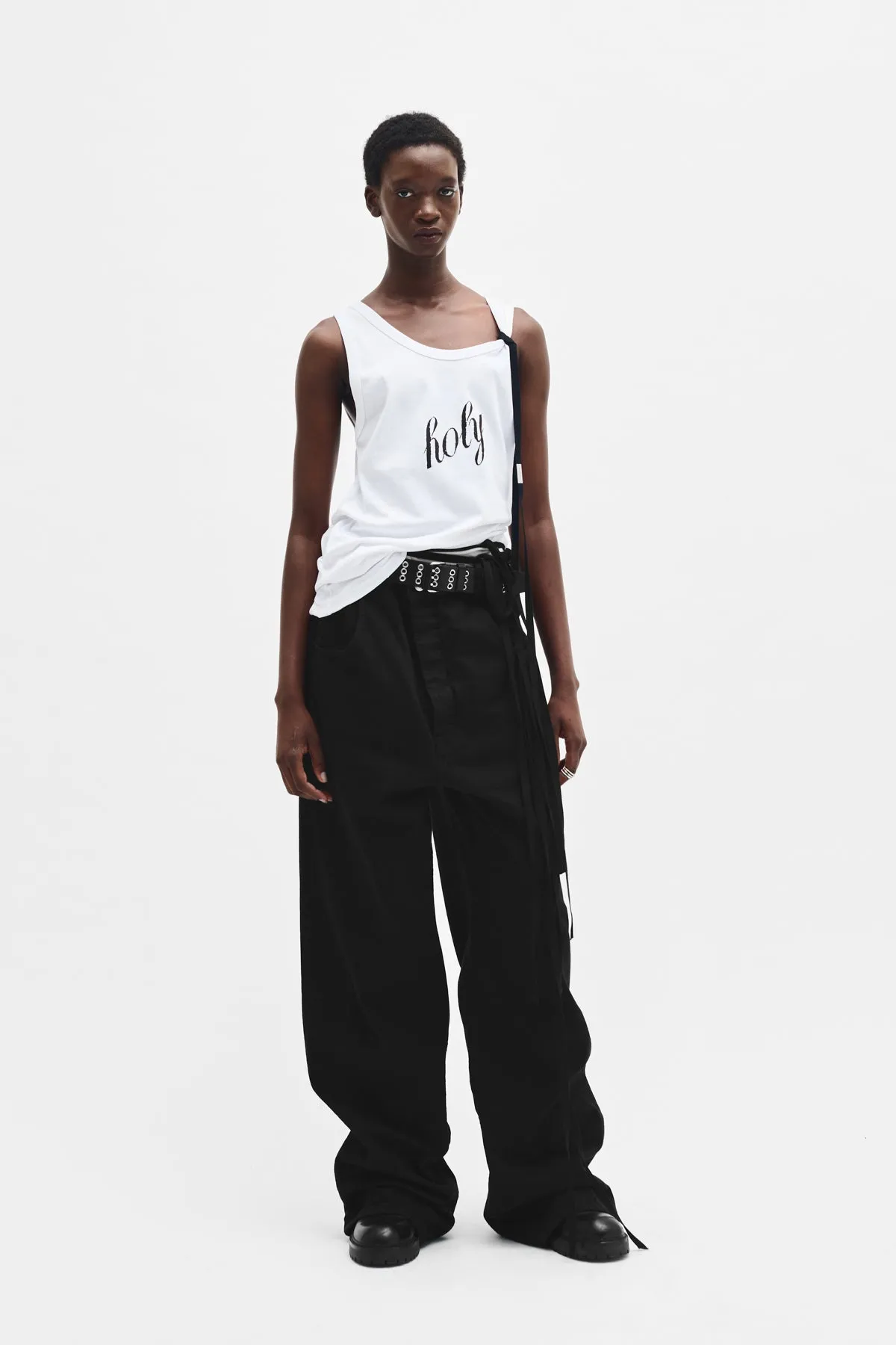 Seva ''Holy'' Print Tank Top sold by Ann Demeulemeester product image thumbnail 4