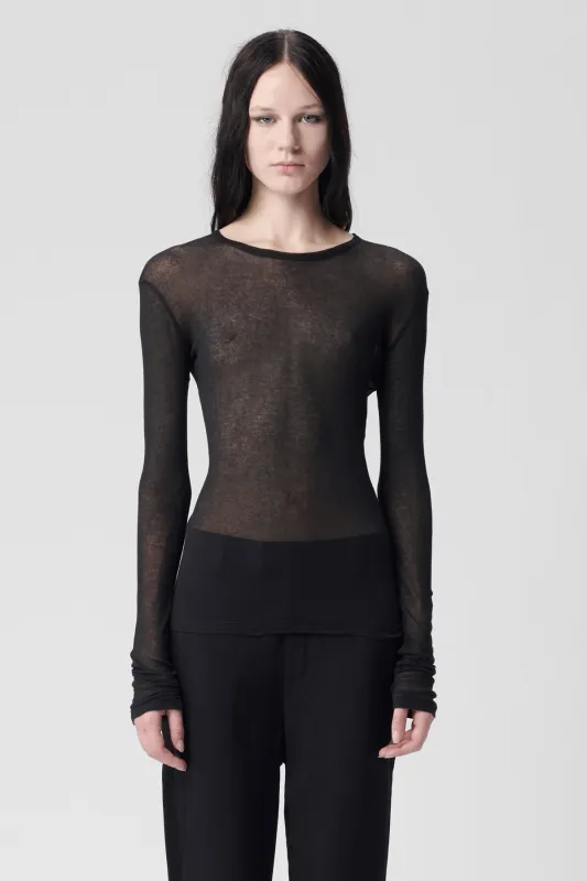 Fiene Long Sleeve T-Shirt sold by Ann Demeulemeester