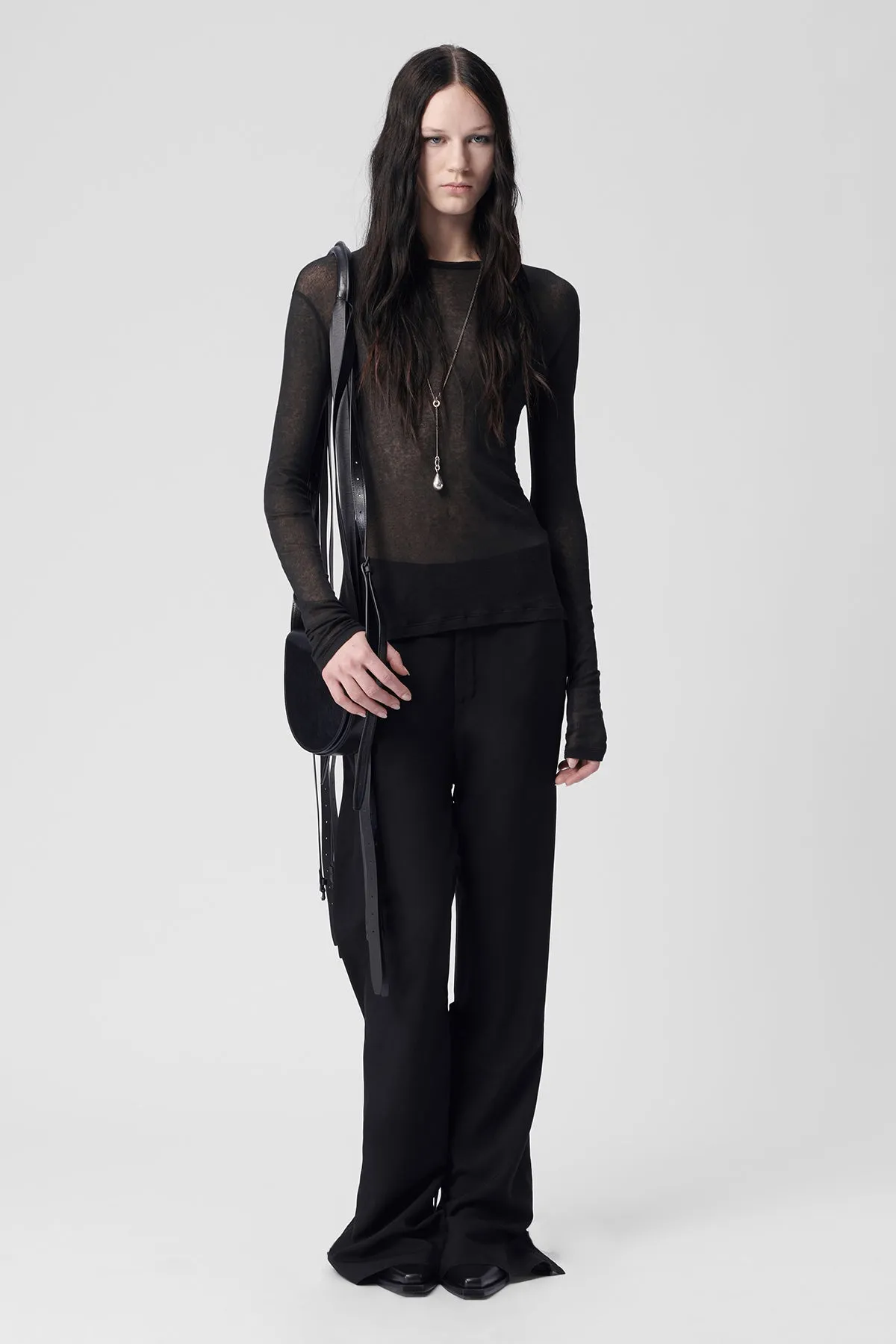 Fiene Long Sleeve T-Shirt sold by Ann Demeulemeester product image thumbnail 4