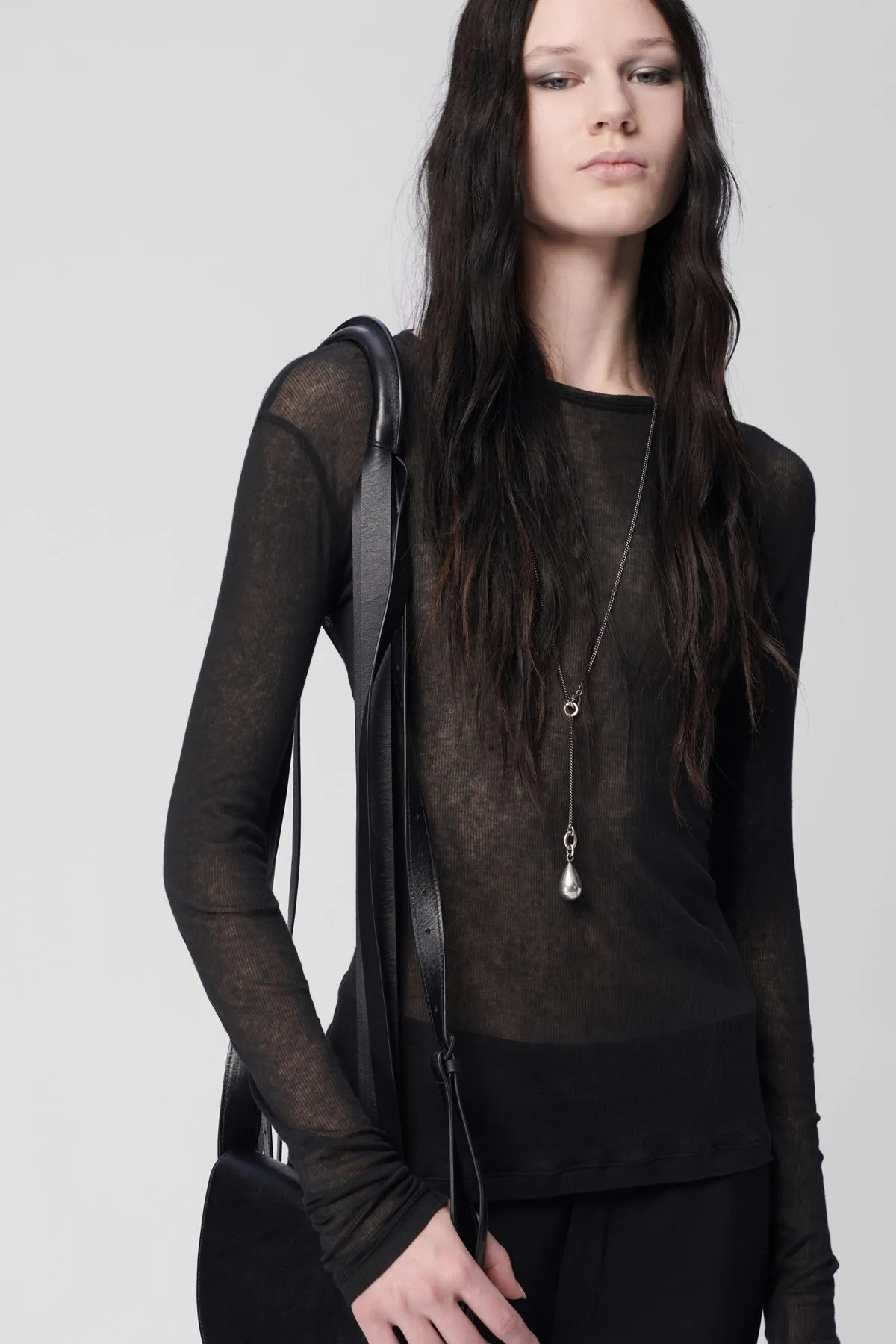 Fiene Long Sleeve T-Shirt sold by Ann Demeulemeester product image thumbnail 5