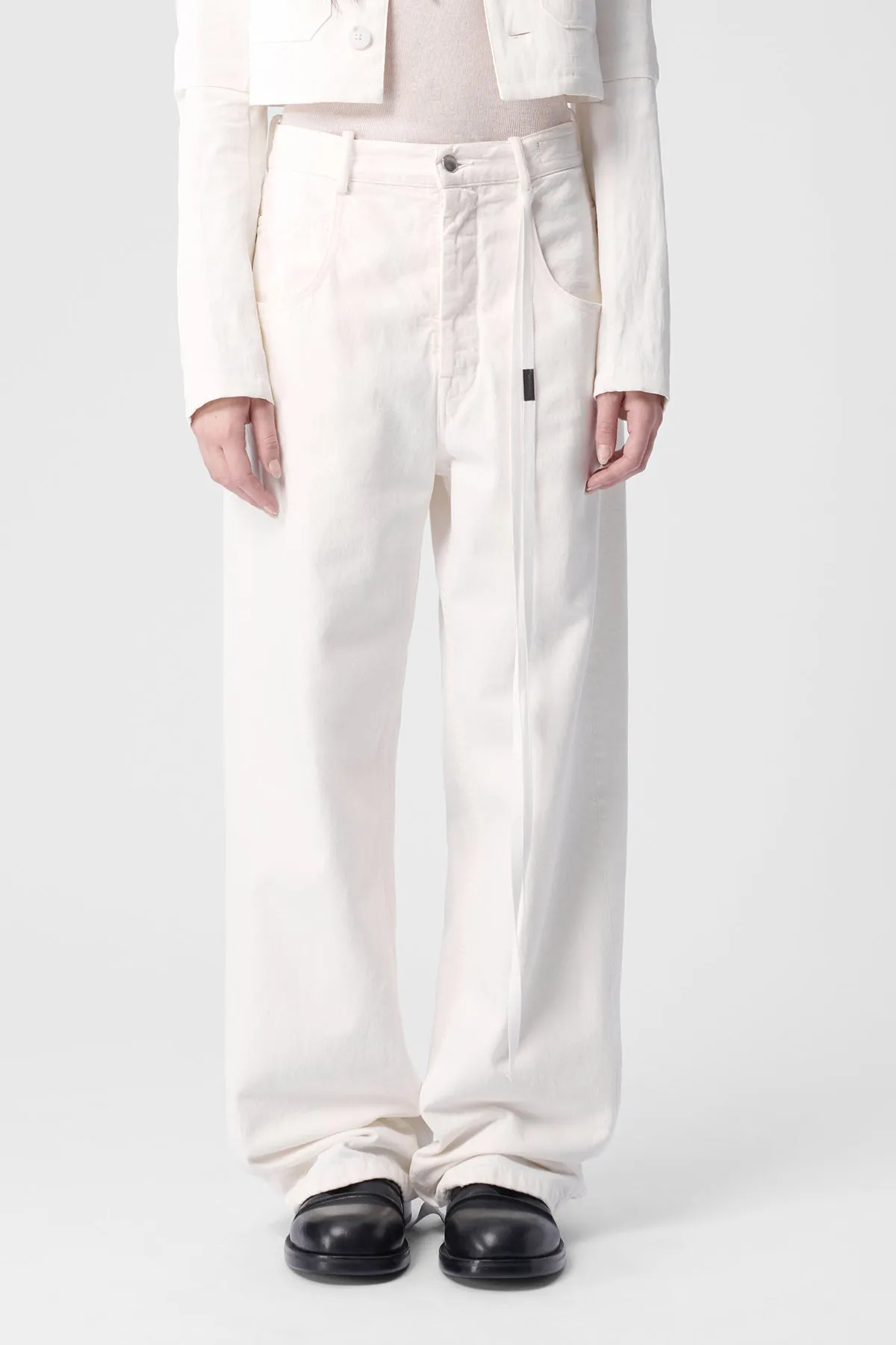 Claire 5 Pocket Comfort Trousers sold by Ann Demeulemeester