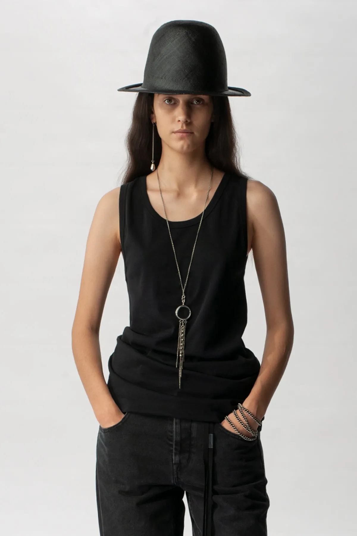 Seva Tank Top sold by Ann Demeulemeester product image thumbnail 2