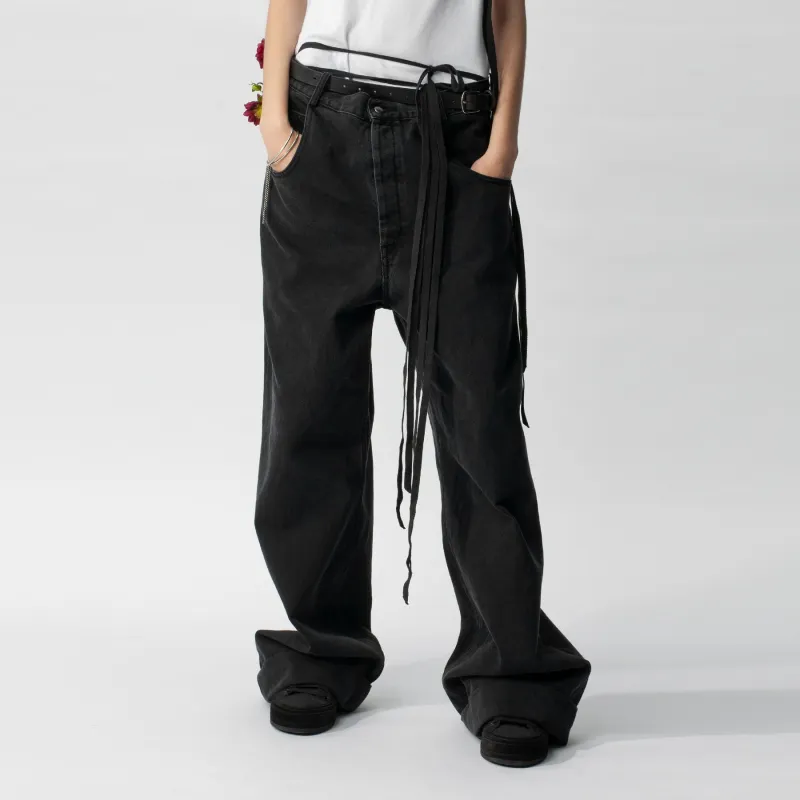 Kristel 5-Pockets High Comfort Trousers sold by Ann Demeulemeester