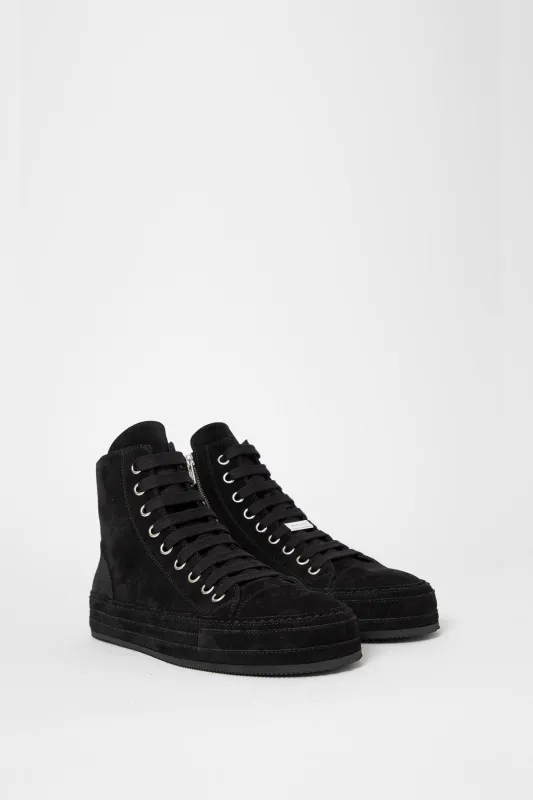 Raven High Top Sneakers Black sold by Ann Demeulemeester