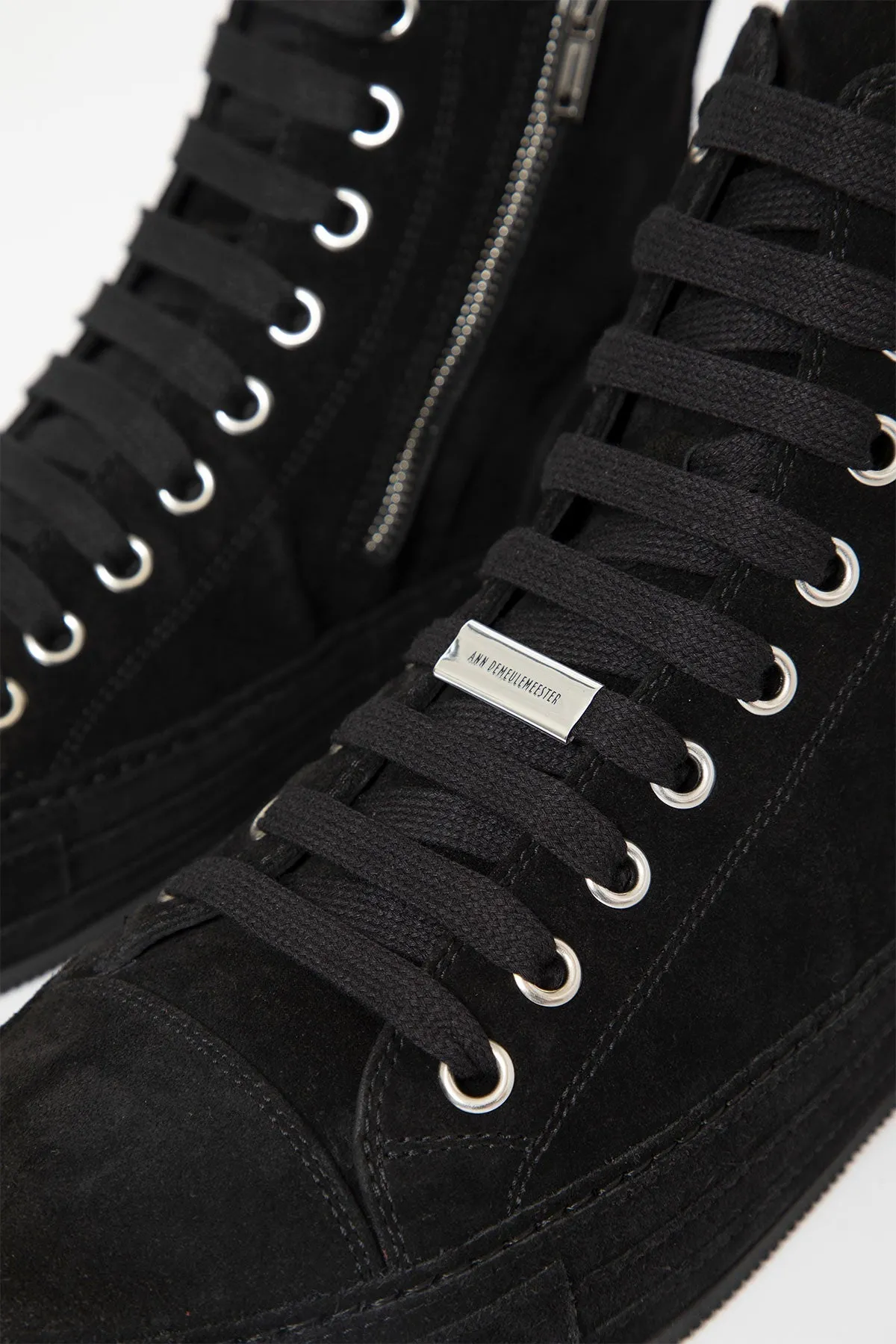 Raven High Top Sneakers Black sold by Ann Demeulemeester product image thumbnail 5