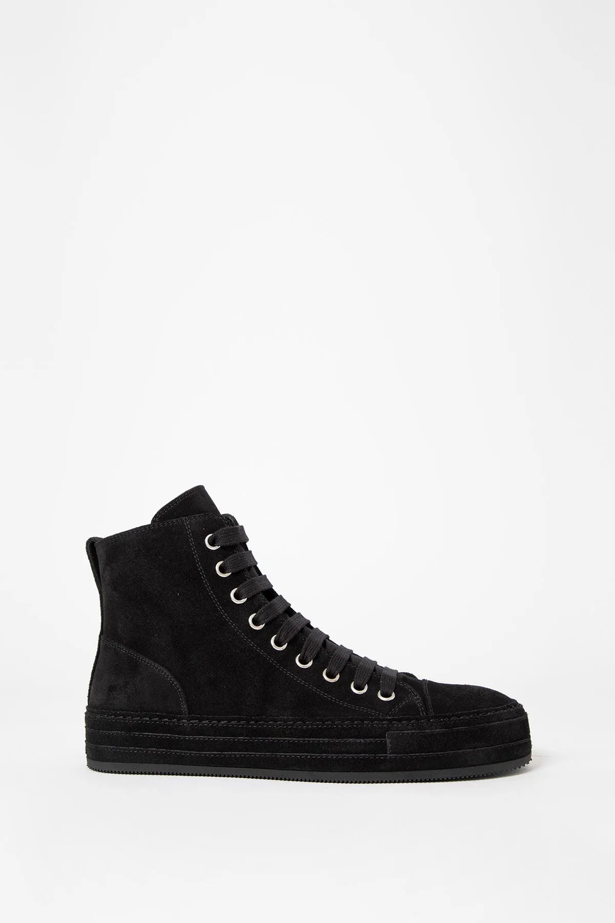 Raven High Top Sneakers Black sold by Ann Demeulemeester product image thumbnail 2