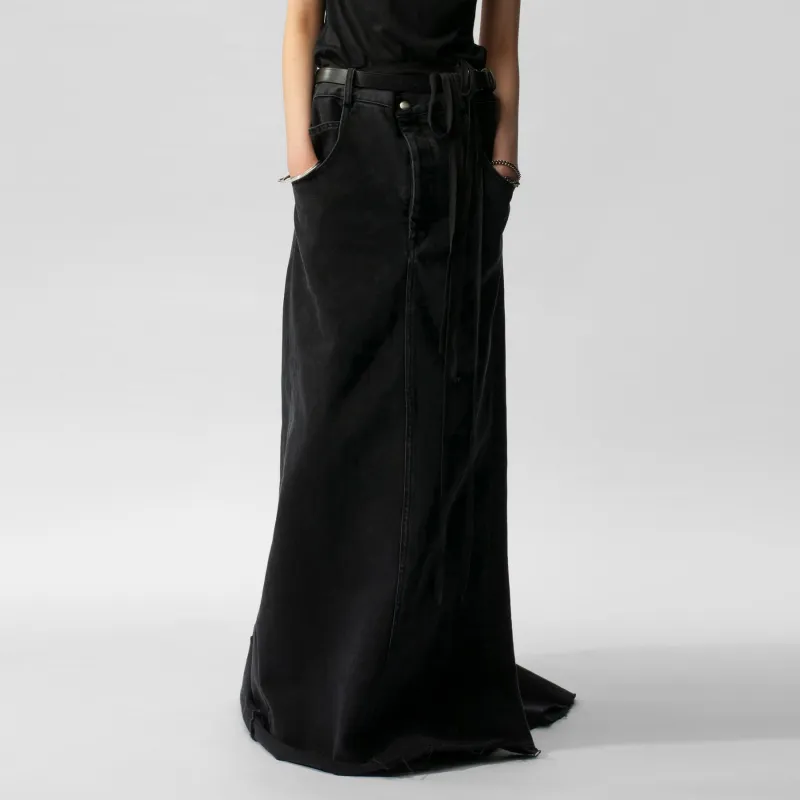 Goele Five Pockets Comfort Skirt made by Ann Demeulemeester