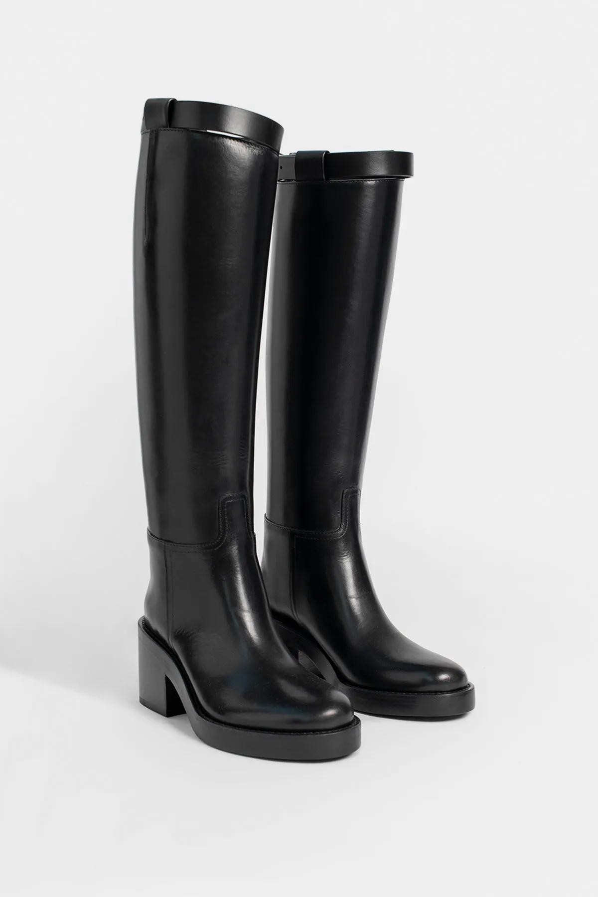 Stan Heel Riding Boots sold by Ann Demeulemeester