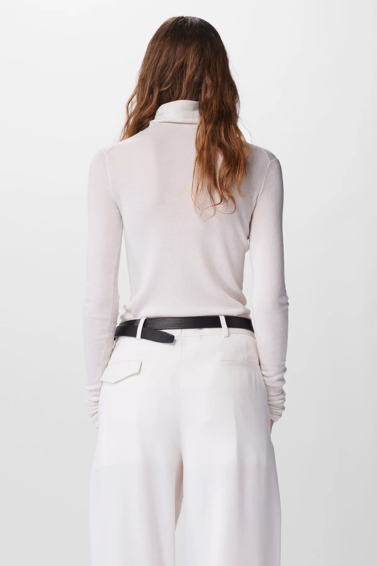 Xaveria Knitted High Neck Top sold by Ann Demeulemeester product image thumbnail 3