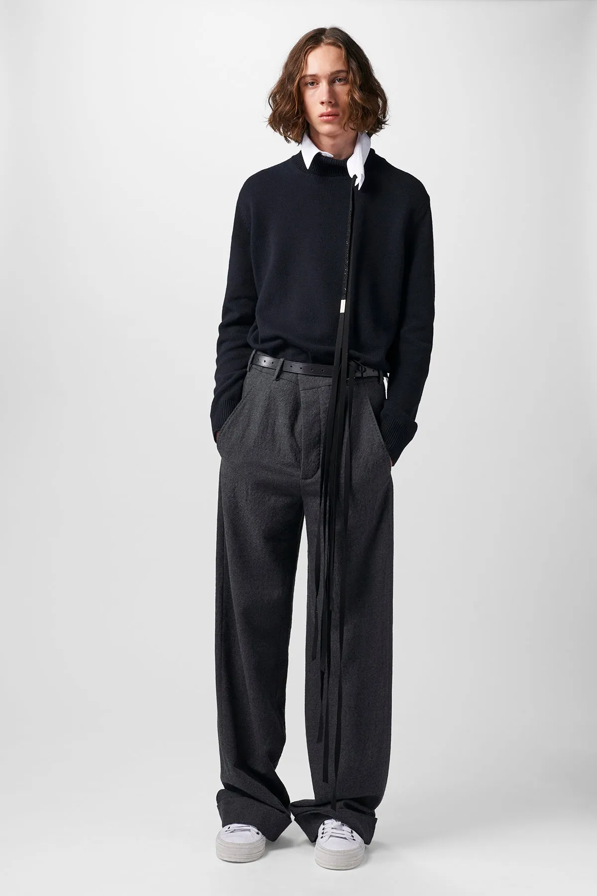 Kurt Knitted Dolcevita Neck Sweater sold by Ann Demeulemeester product image thumbnail 4