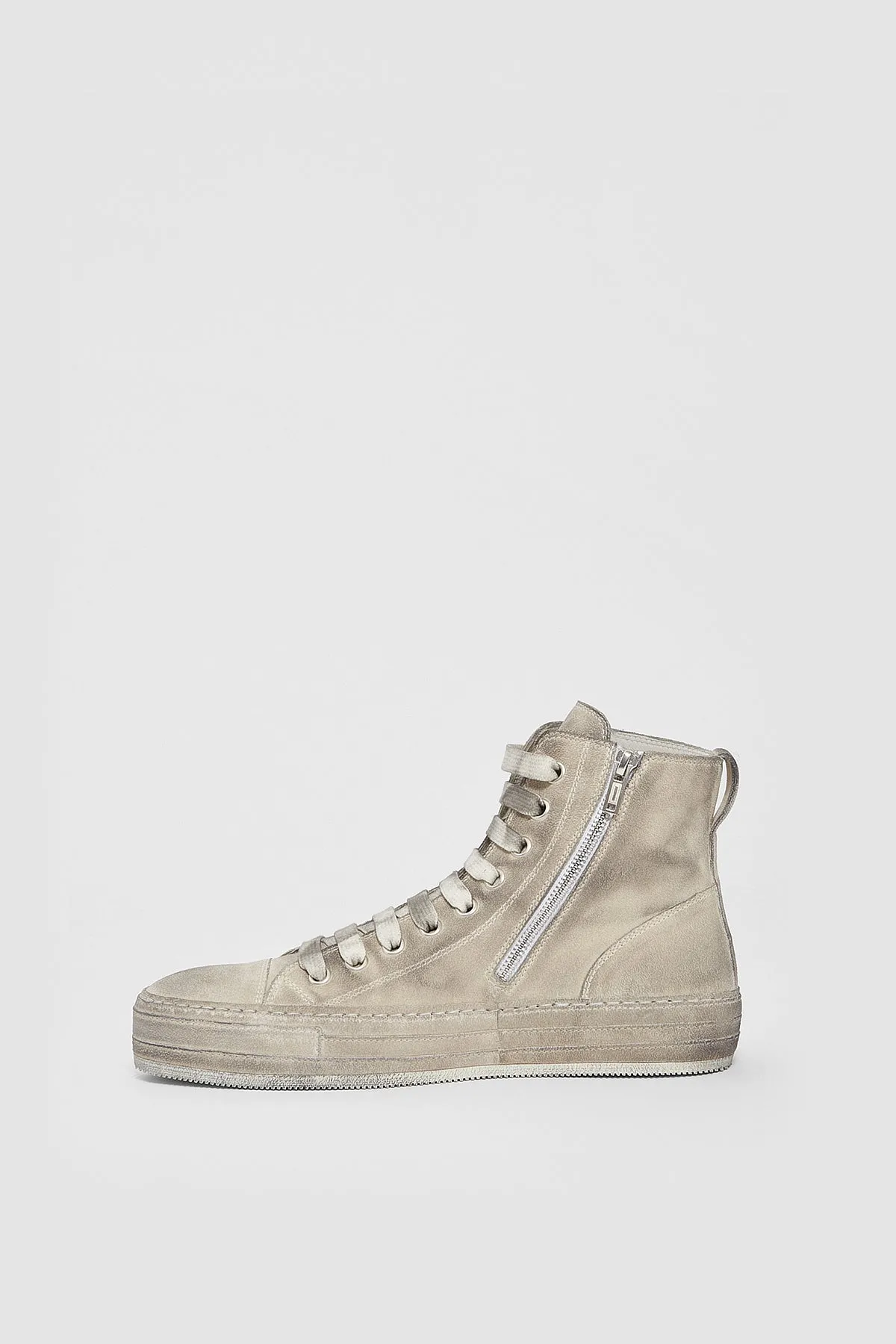 Raven High-Top Sneakers Dirty White sold by Ann Demeulemeester product image thumbnail 2