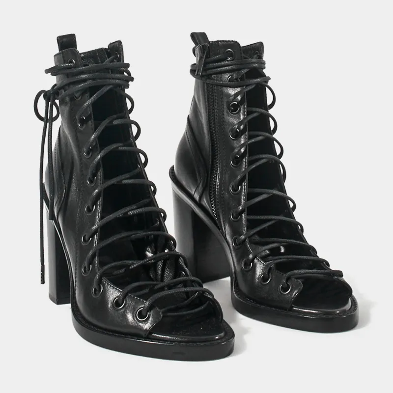 Lace-Up Sandals sold by Ann Demeulemeester