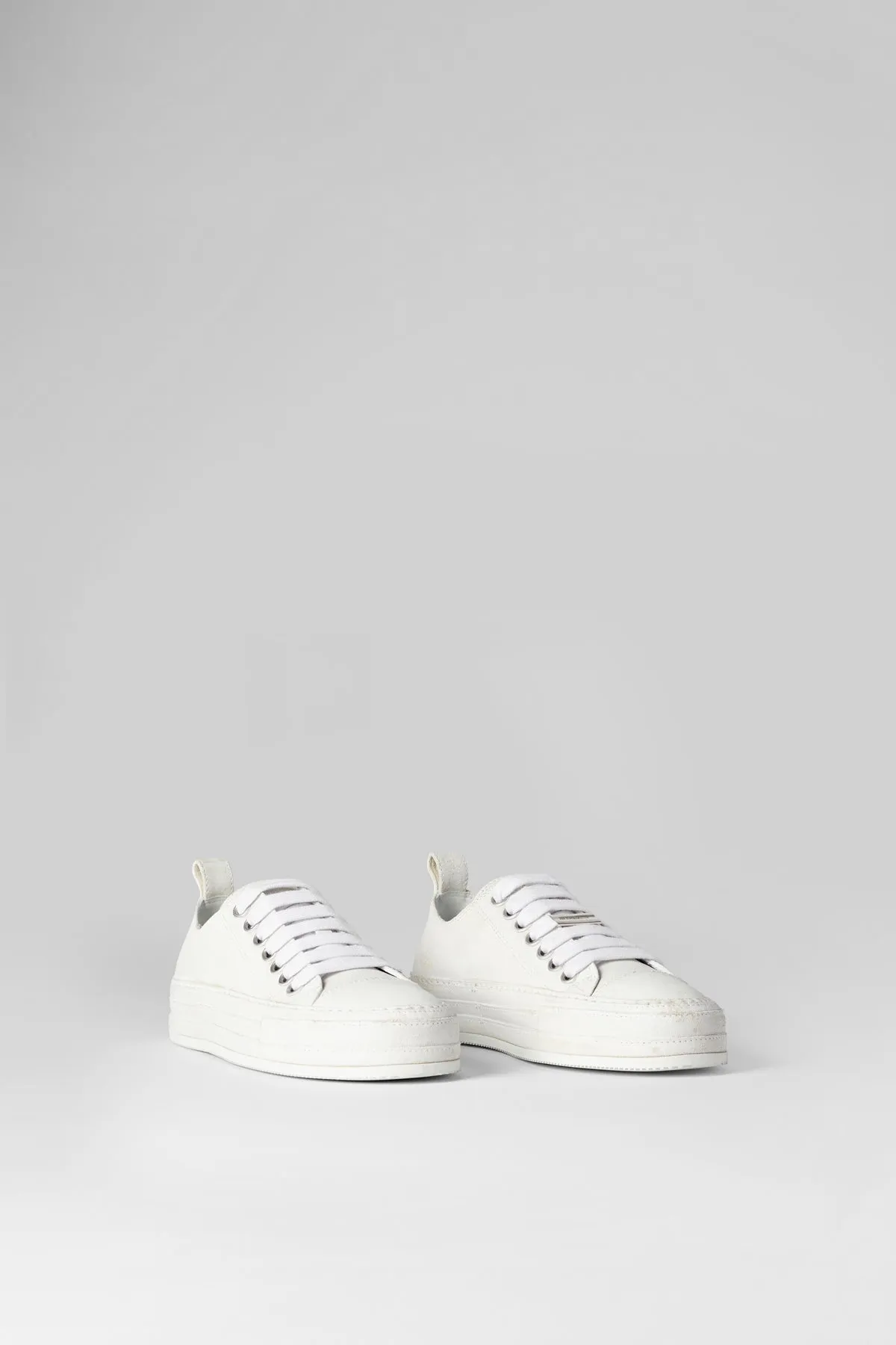 Gert Low Top Sneakers Crosta Painted White sold by Ann Demeulemeester