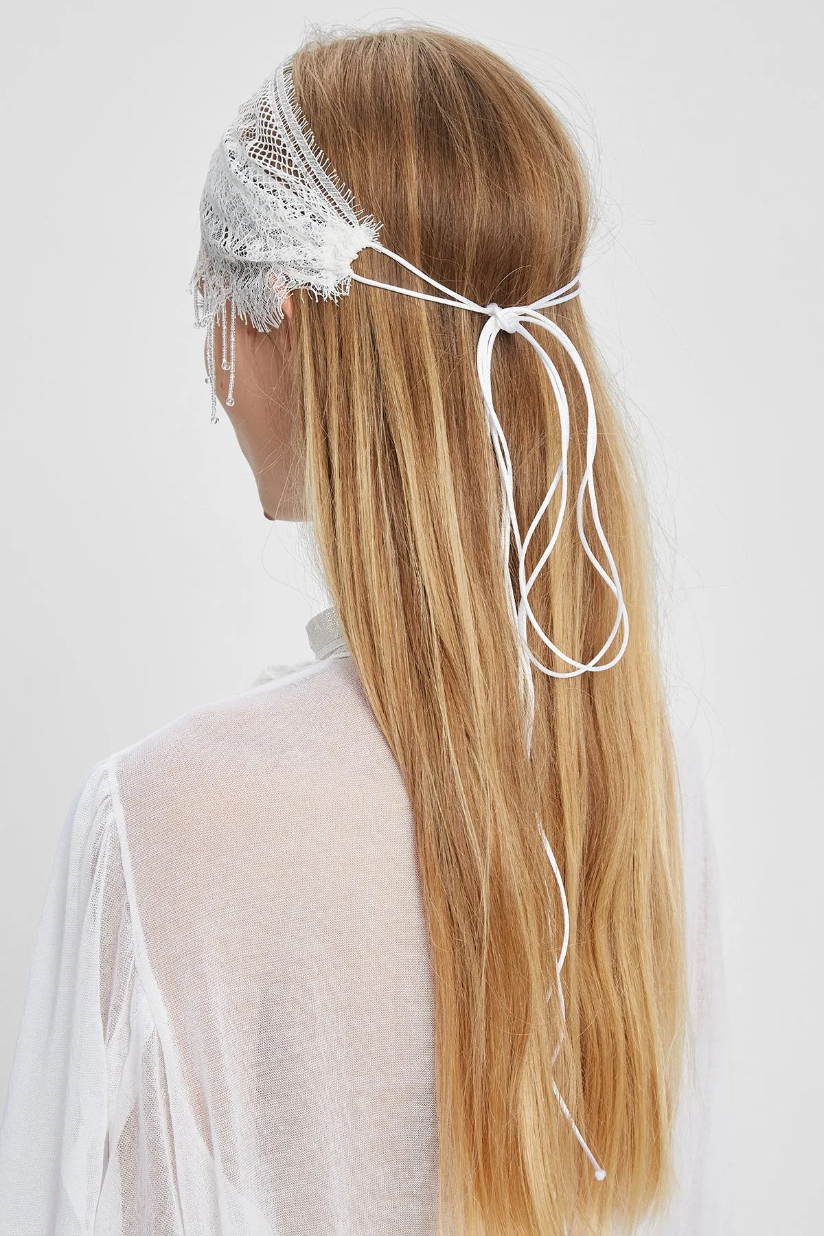 Klas Embroidered Lace Cap sold by Ann Demeulemeester product image thumbnail 2