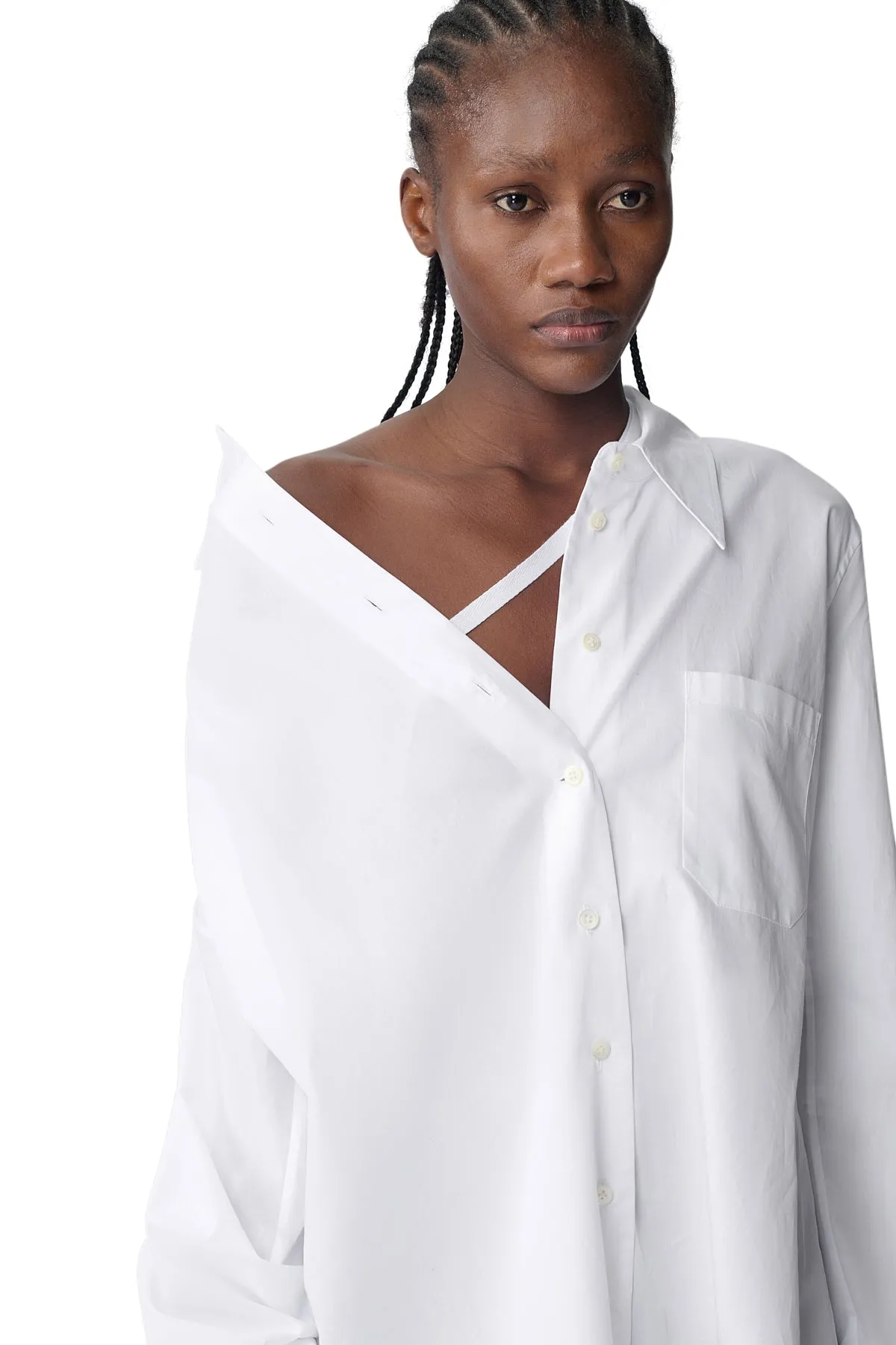 Daria Drop Shoulder Shirt sold by Ann Demeulemeester product image thumbnail 5