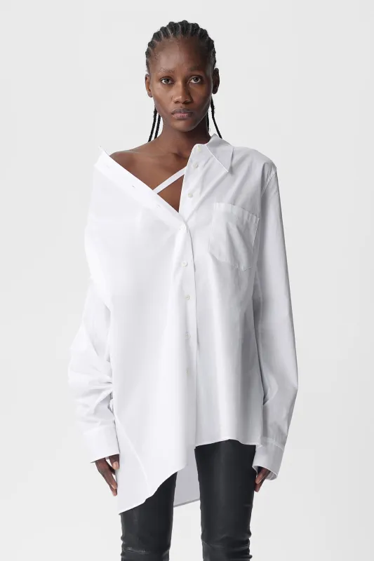 Daria Drop Shoulder Shirt sold by Ann Demeulemeester