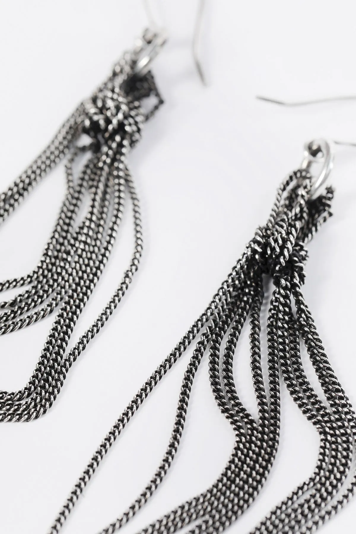 Wivi Knottassel Earrings sold by Ann Demeulemeester product image thumbnail 2