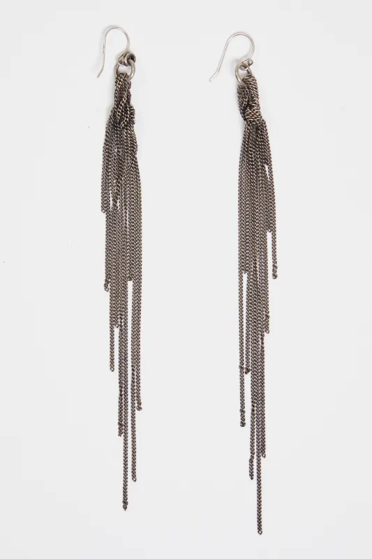 Wivi Knottassel Earrings sold by Ann Demeulemeester