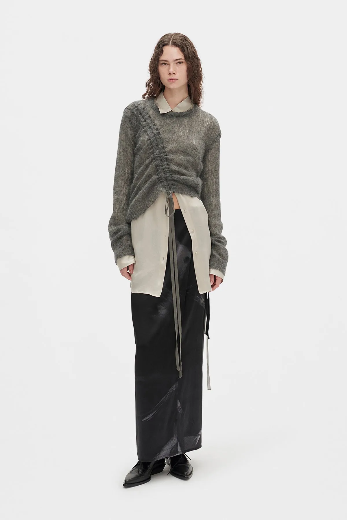 Zinaida Drawstring Sweater sold by Ann Demeulemeester product image thumbnail 5