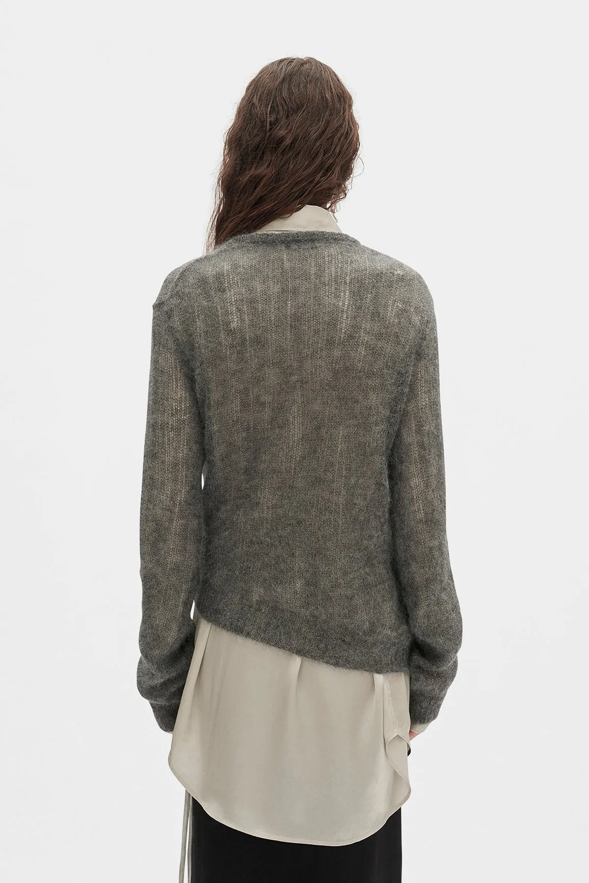 Zinaida Drawstring Sweater sold by Ann Demeulemeester product image thumbnail 4