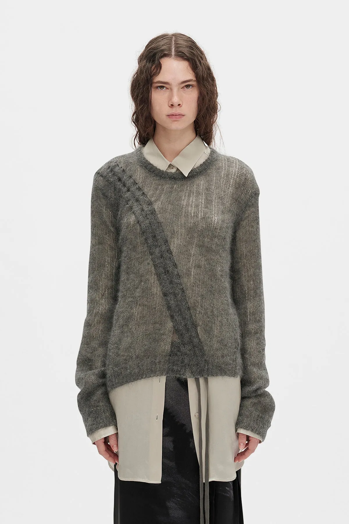 Zinaida Drawstring Sweater sold by Ann Demeulemeester