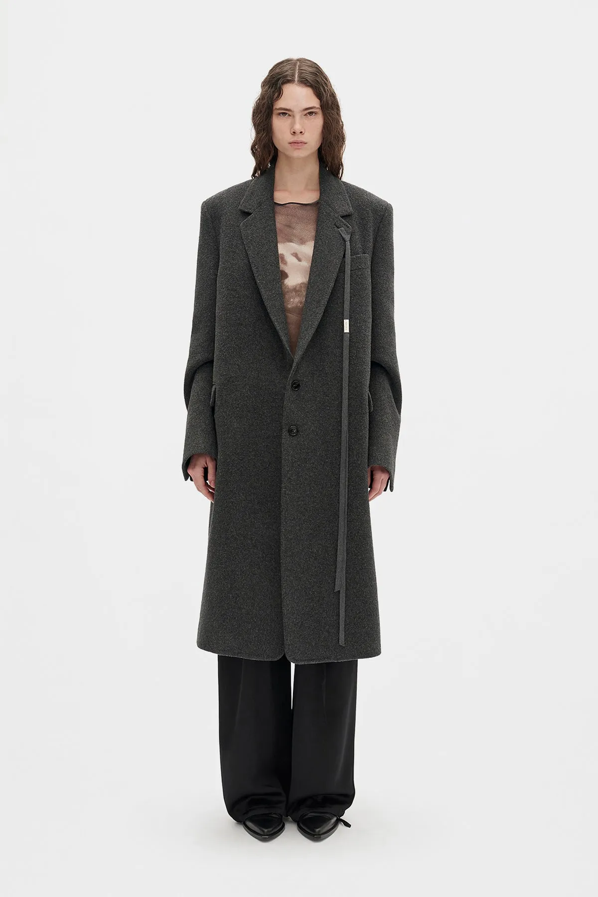 Viv High Comfort Tailored Coat sold by Ann Demeulemeester