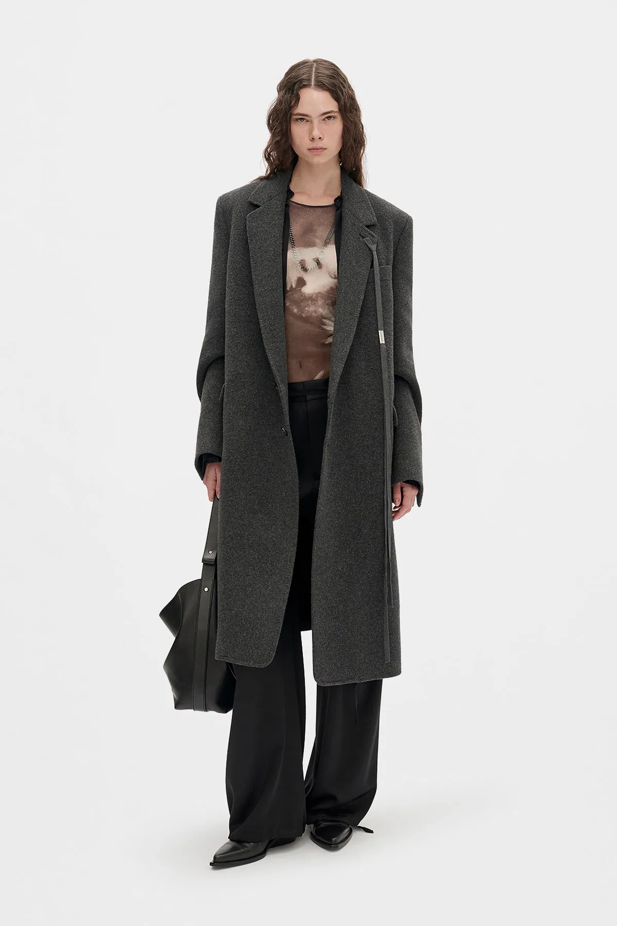 Viv High Comfort Tailored Coat sold by Ann Demeulemeester product image thumbnail 5