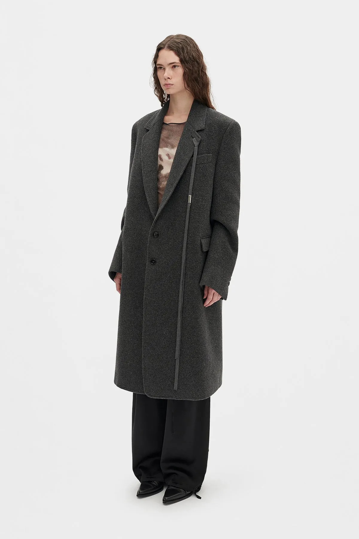 Viv High Comfort Tailored Coat sold by Ann Demeulemeester product image thumbnail 2