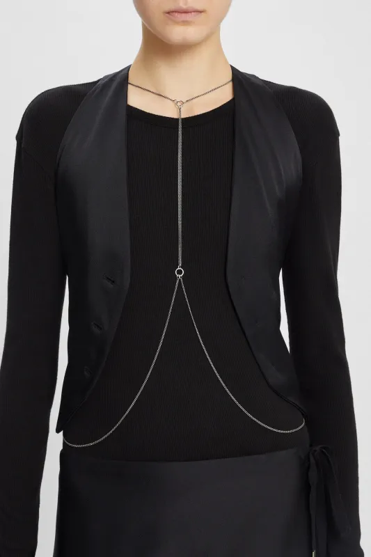 Adalina Body Chain Necklace made by Ann Demeulemeester