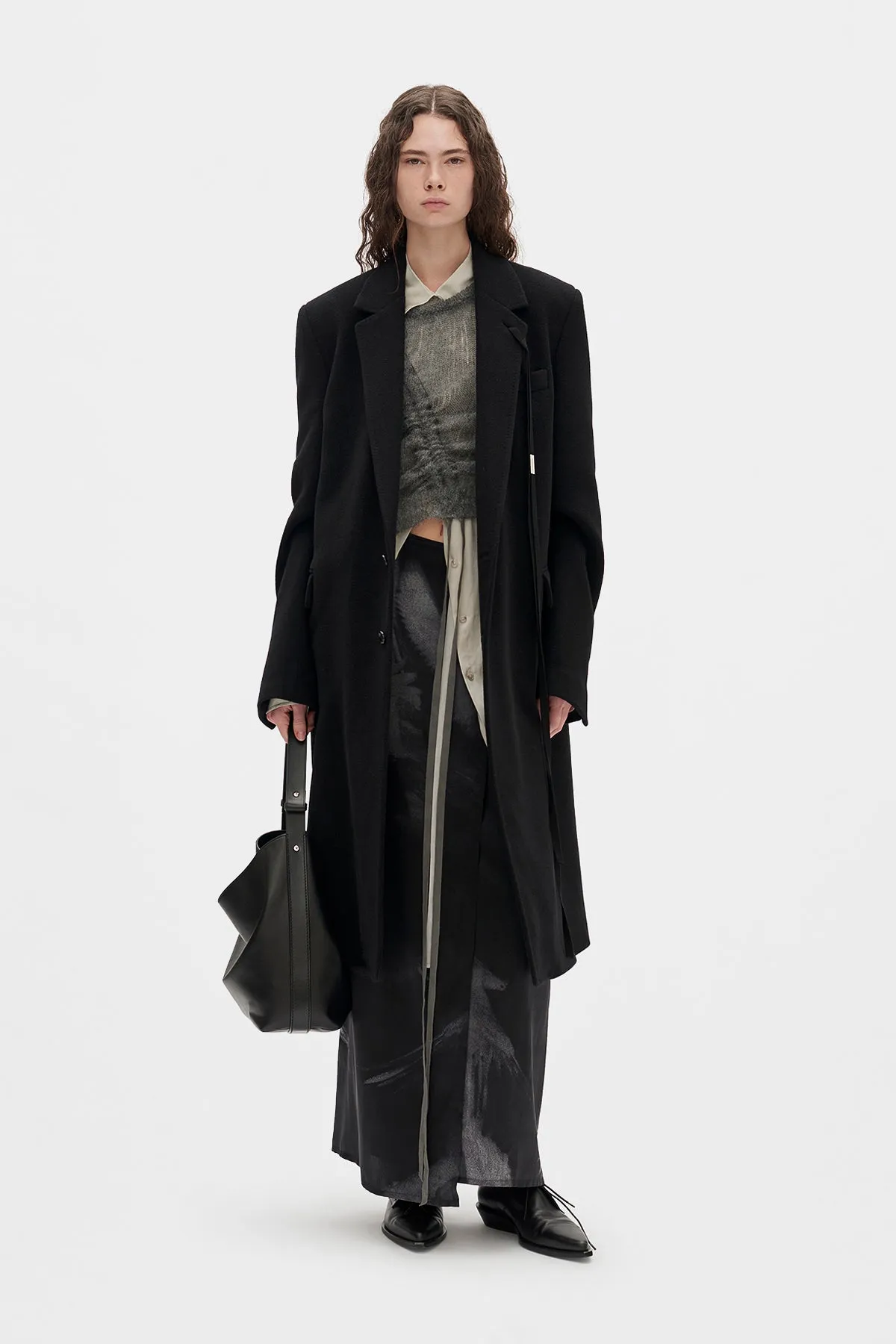 Viv High Comfort Tailored Coat sold by Ann Demeulemeester product image thumbnail 4