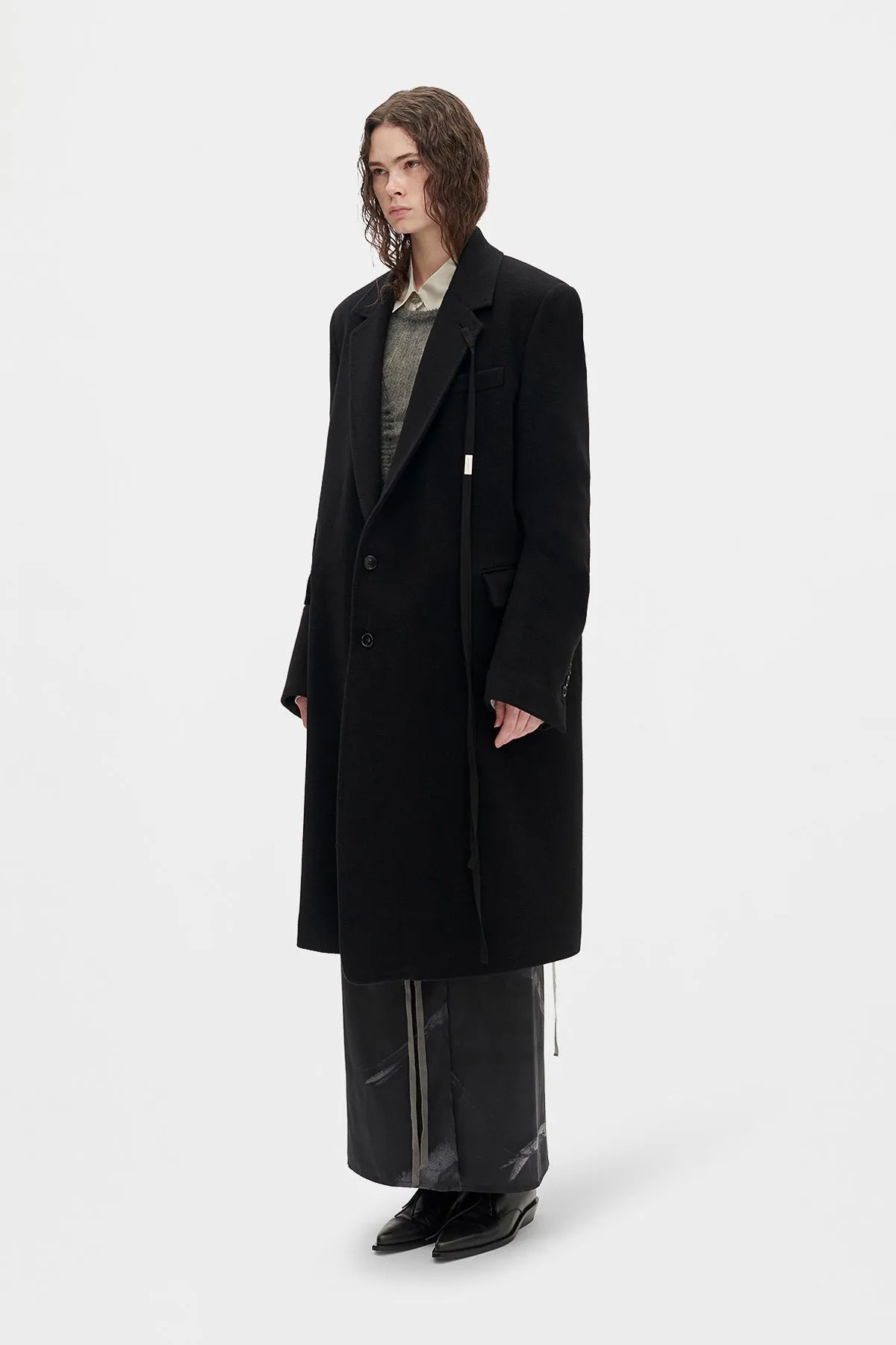 Viv High Comfort Tailored Coat sold by Ann Demeulemeester product image thumbnail 2
