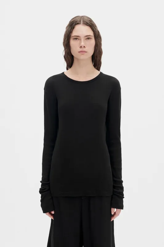 Fiene Long Sleeve T-Shirt sold by Ann Demeulemeester