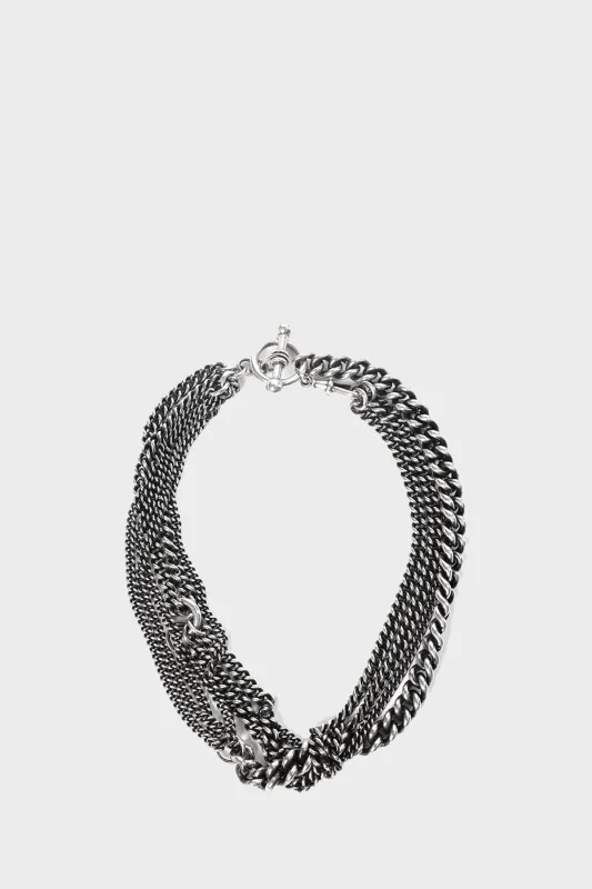 Rea Multi Chains Necklace made by Ann Demeulemeester