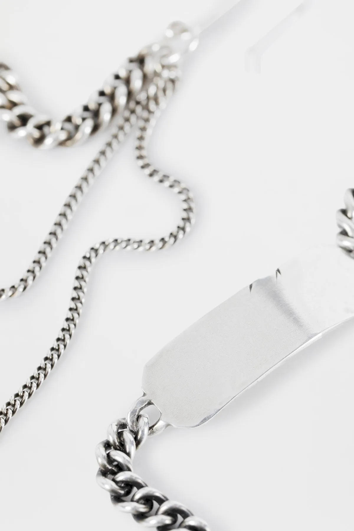 Carlotta Quote Chain Earrings sold by Ann Demeulemeester product image thumbnail 4