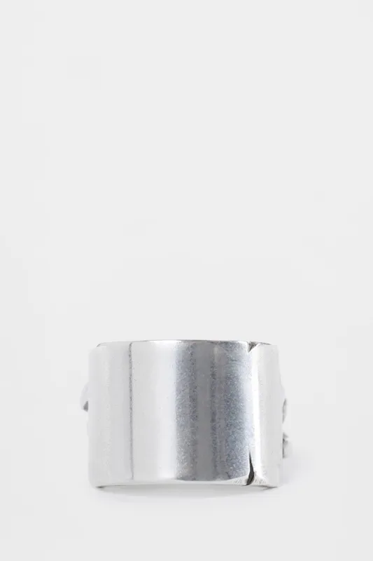 Ire Quote Chain Ring made by Ann Demeulemeester
