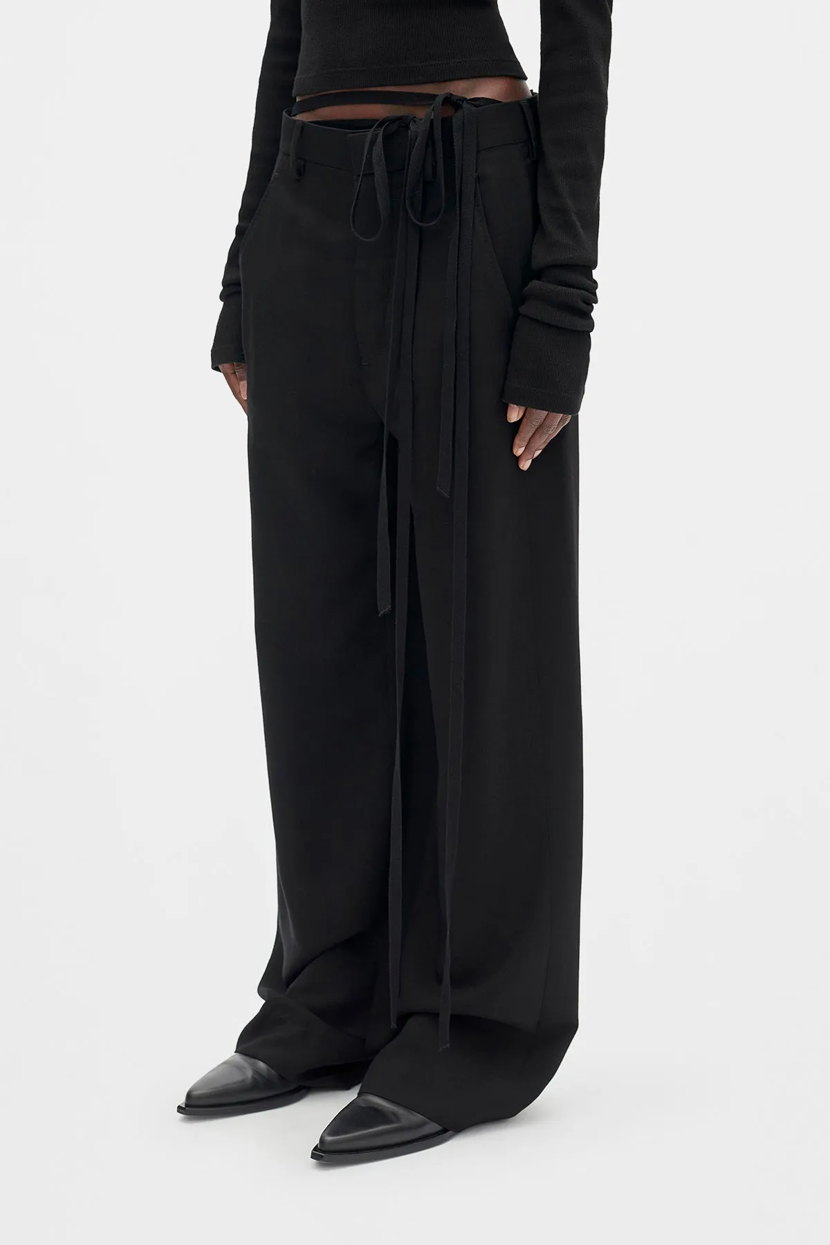 Anneke Comfort Tailored Trousers sold by Ann Demeulemeester product image thumbnail 2