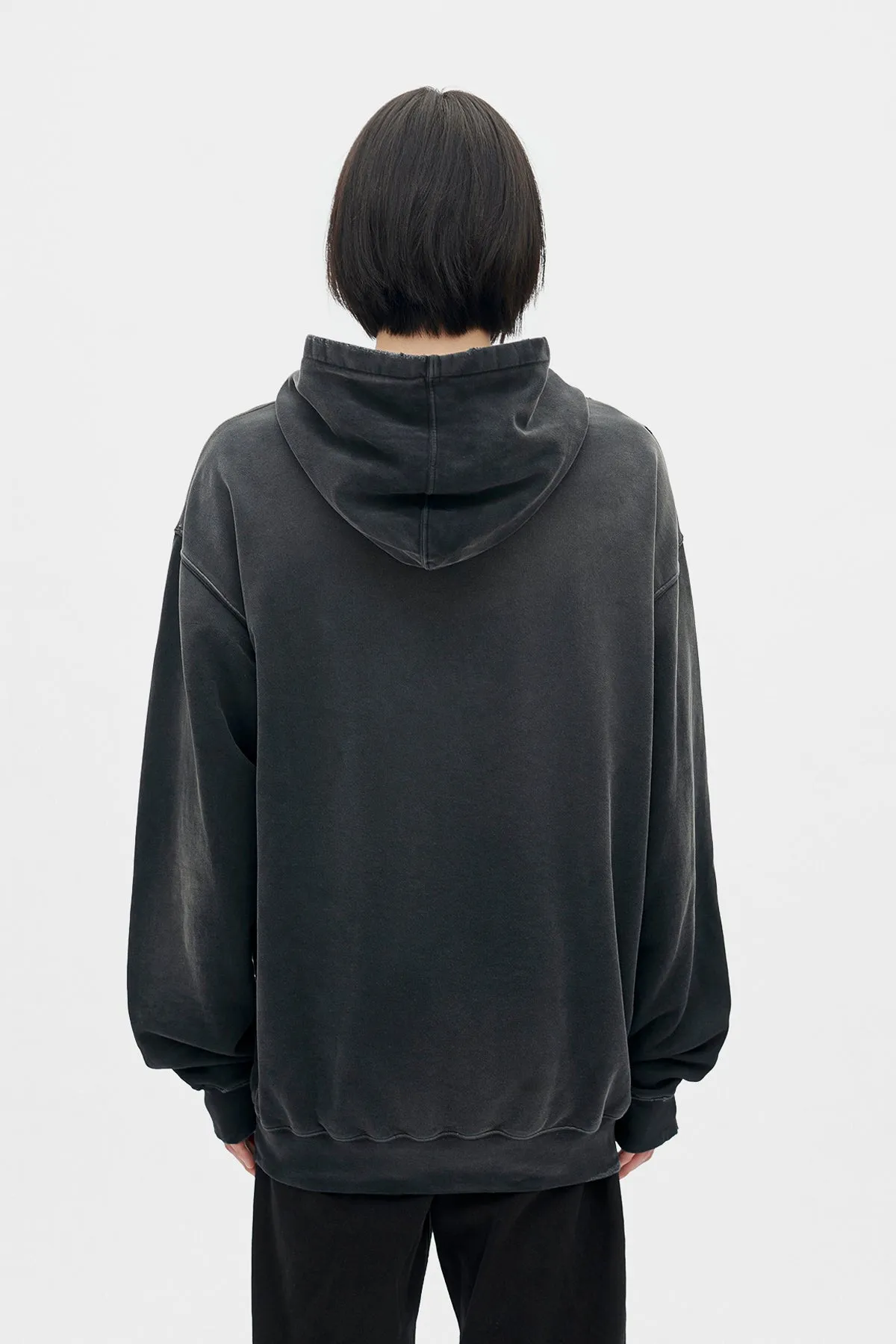Ollie ''Doves'' Print Hoodie sold by Ann Demeulemeester product image thumbnail 3