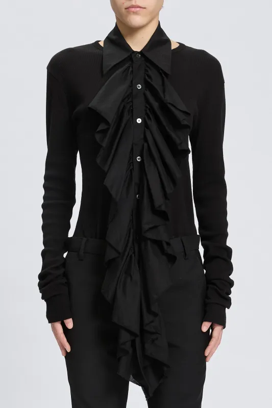 Beth Shirt Collar made by Ann Demeulemeester