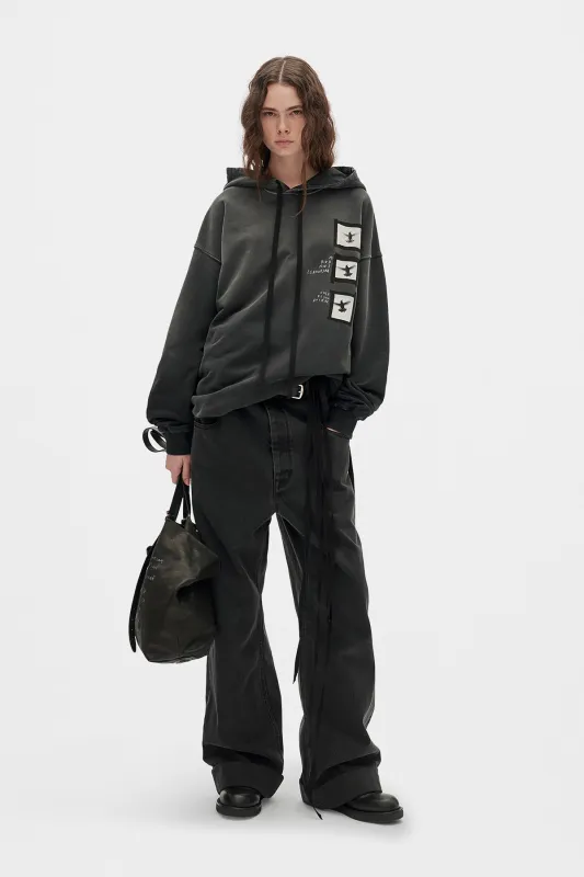 Anne Marie ''Doves'' High Comfort Hoodie sold by Ann Demeulemeester