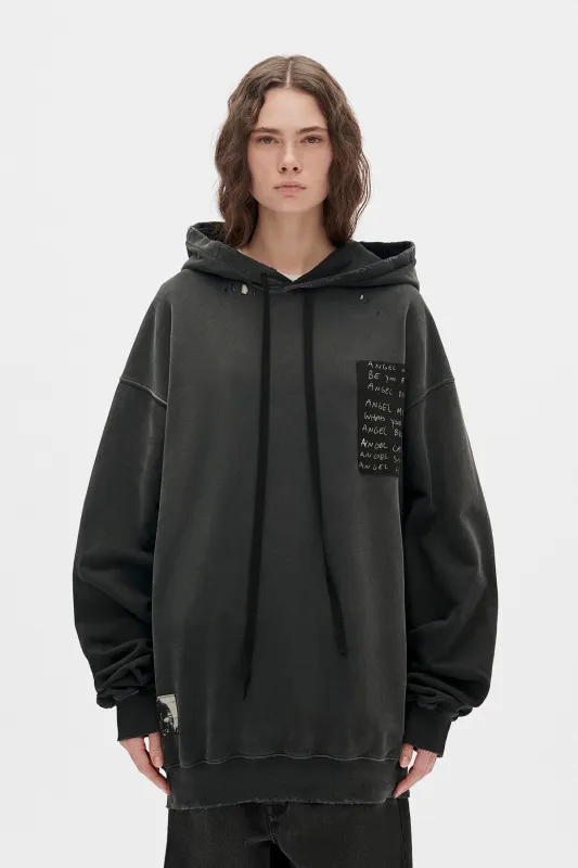 Anne Marie High Comfort Hoodie sold by Ann Demeulemeester