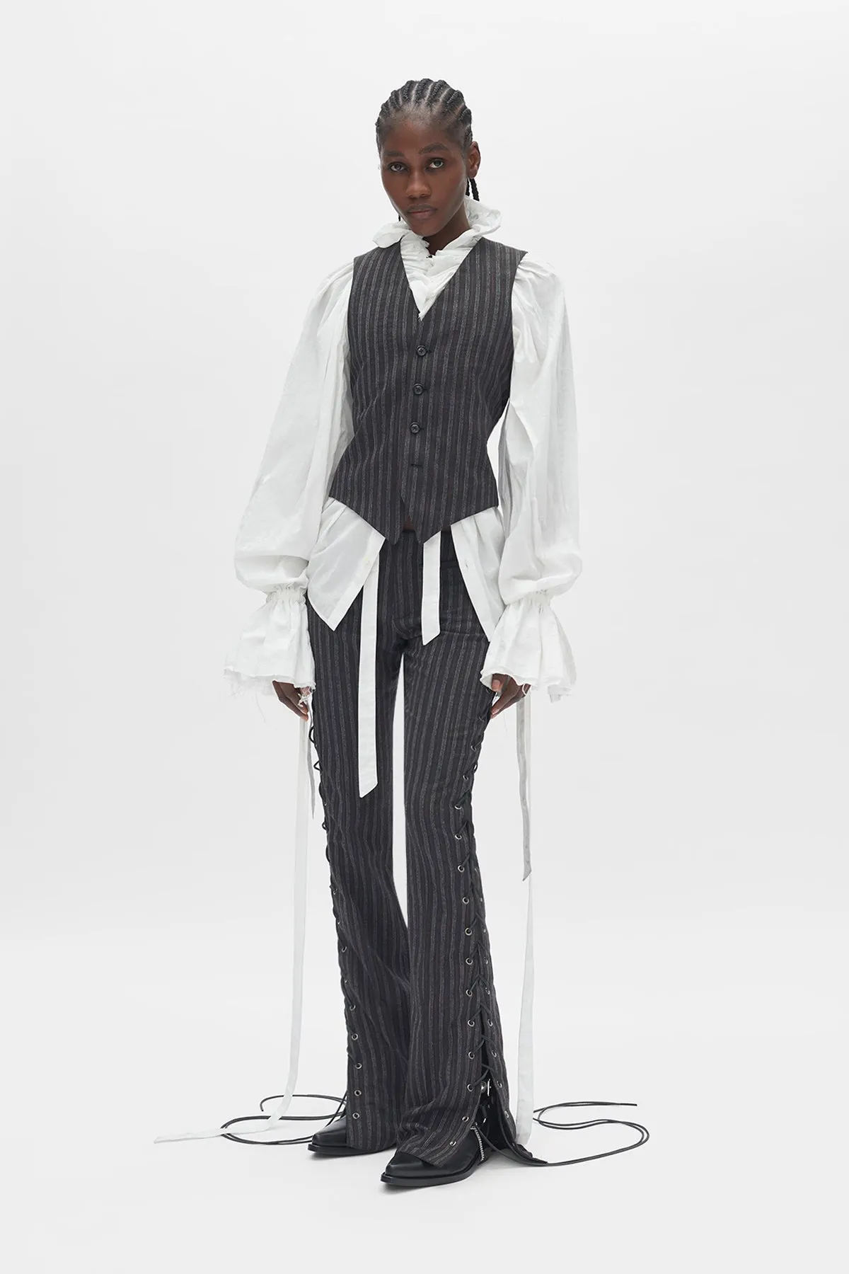 Stanse Classic Waistcoat sold by Ann Demeulemeester product image thumbnail 4