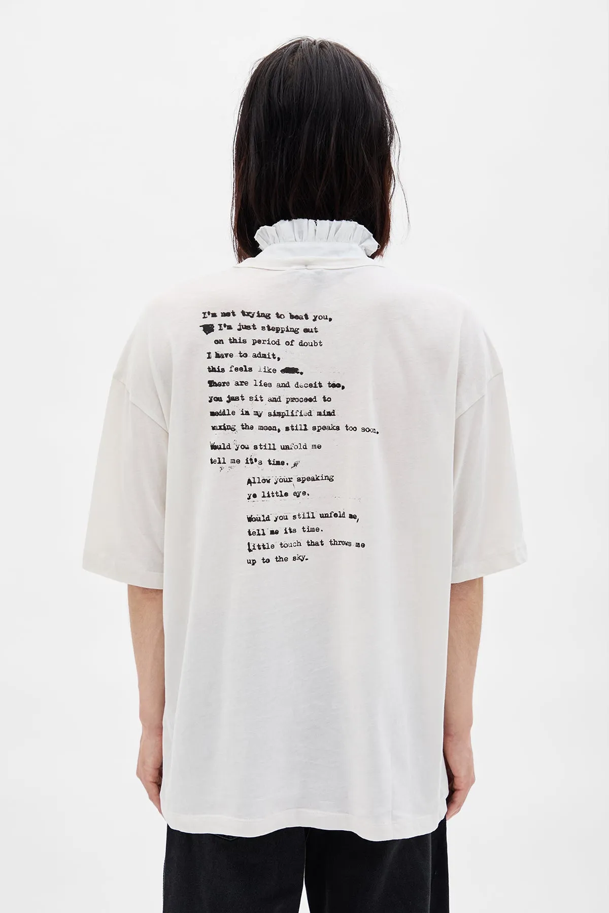 Danvald High Comfort T-Shirt sold by Ann Demeulemeester product image thumbnail 3