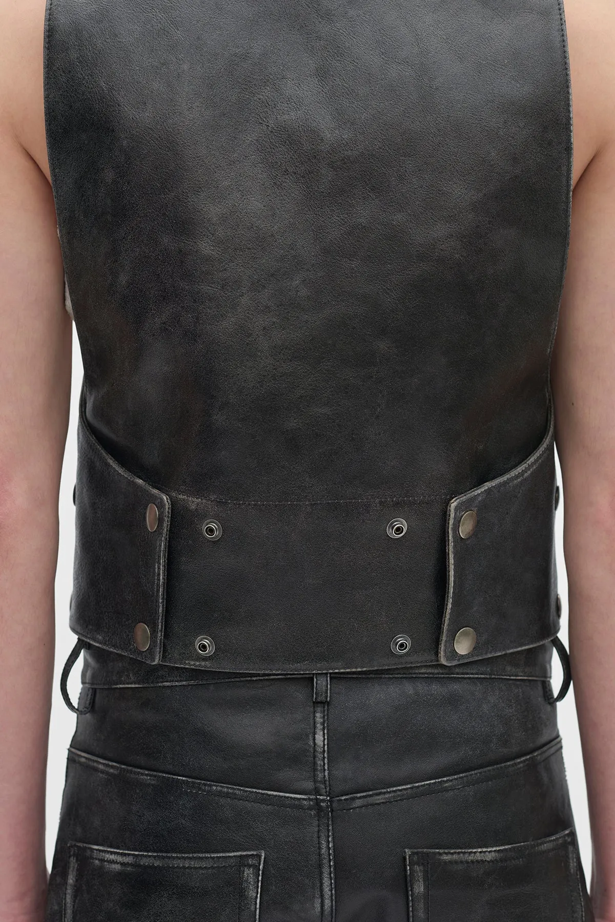 Albien Classic Waistcoat sold by Ann Demeulemeester product image thumbnail 5