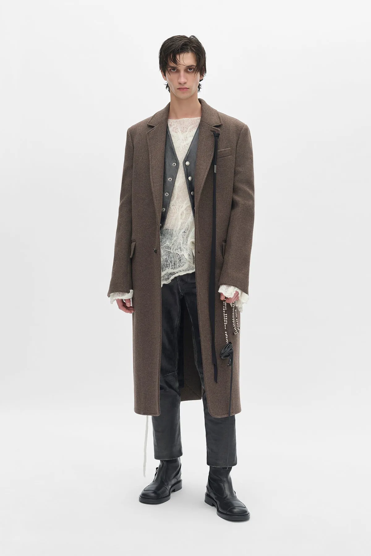 Albien Classic Waistcoat sold by Ann Demeulemeester product image thumbnail 4