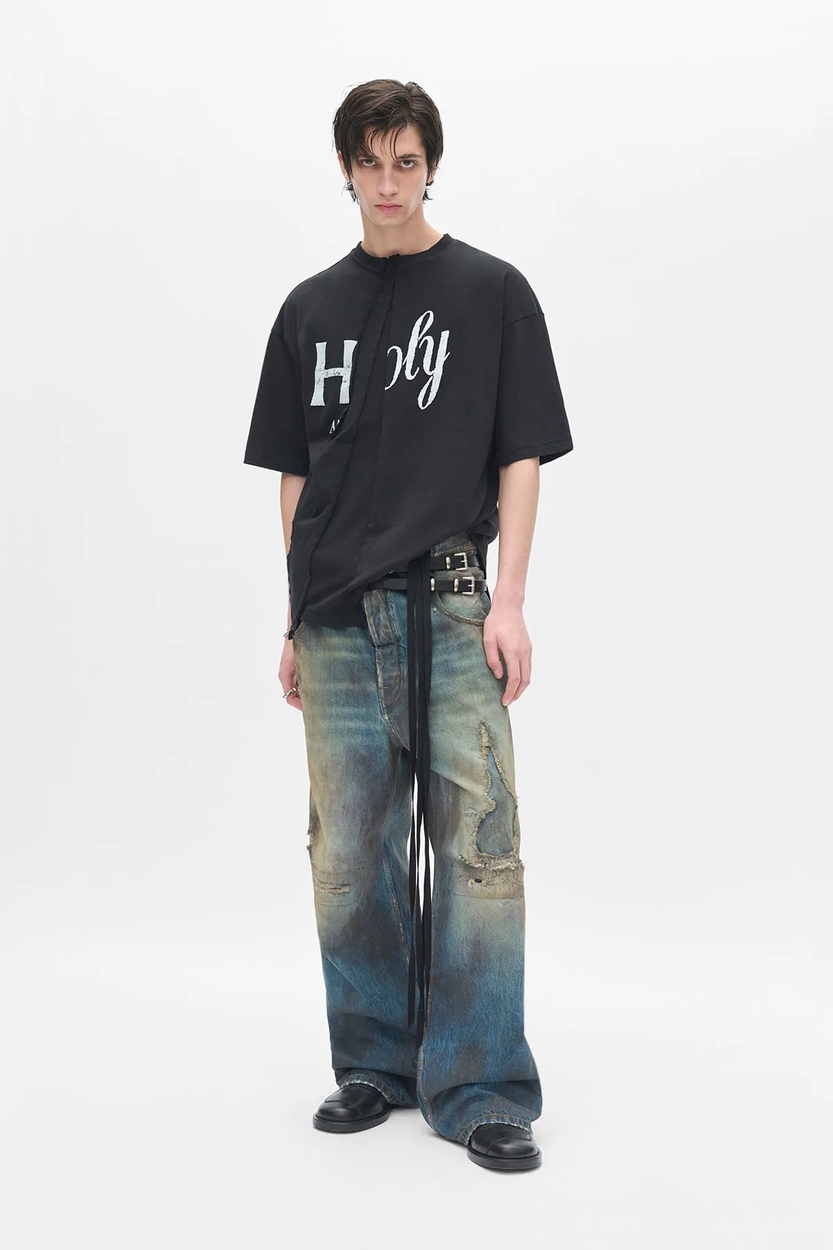 Hardon High Comfort Fit T-shirt sold by Ann Demeulemeester product image thumbnail 4