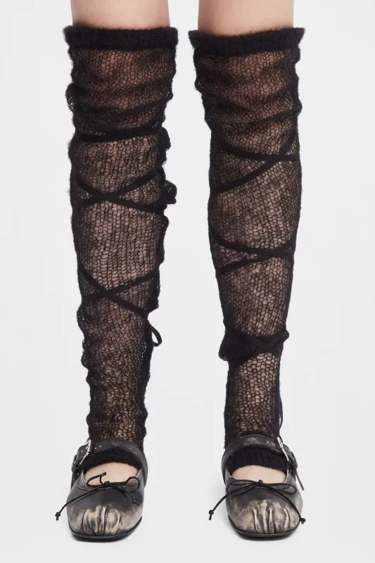 Blasius Leg Warmers made by Ann Demeulemeester