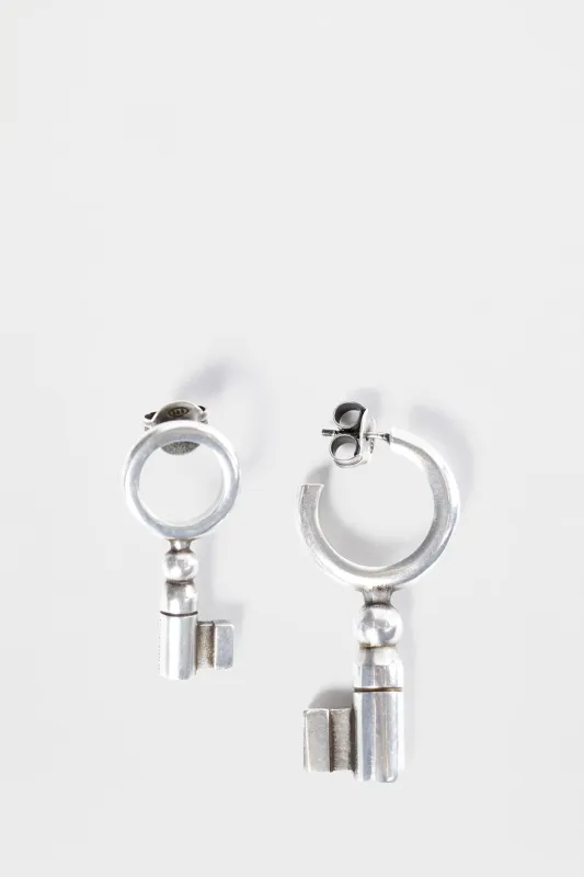 Foka Key Earrings sold by Ann Demeulemeester
