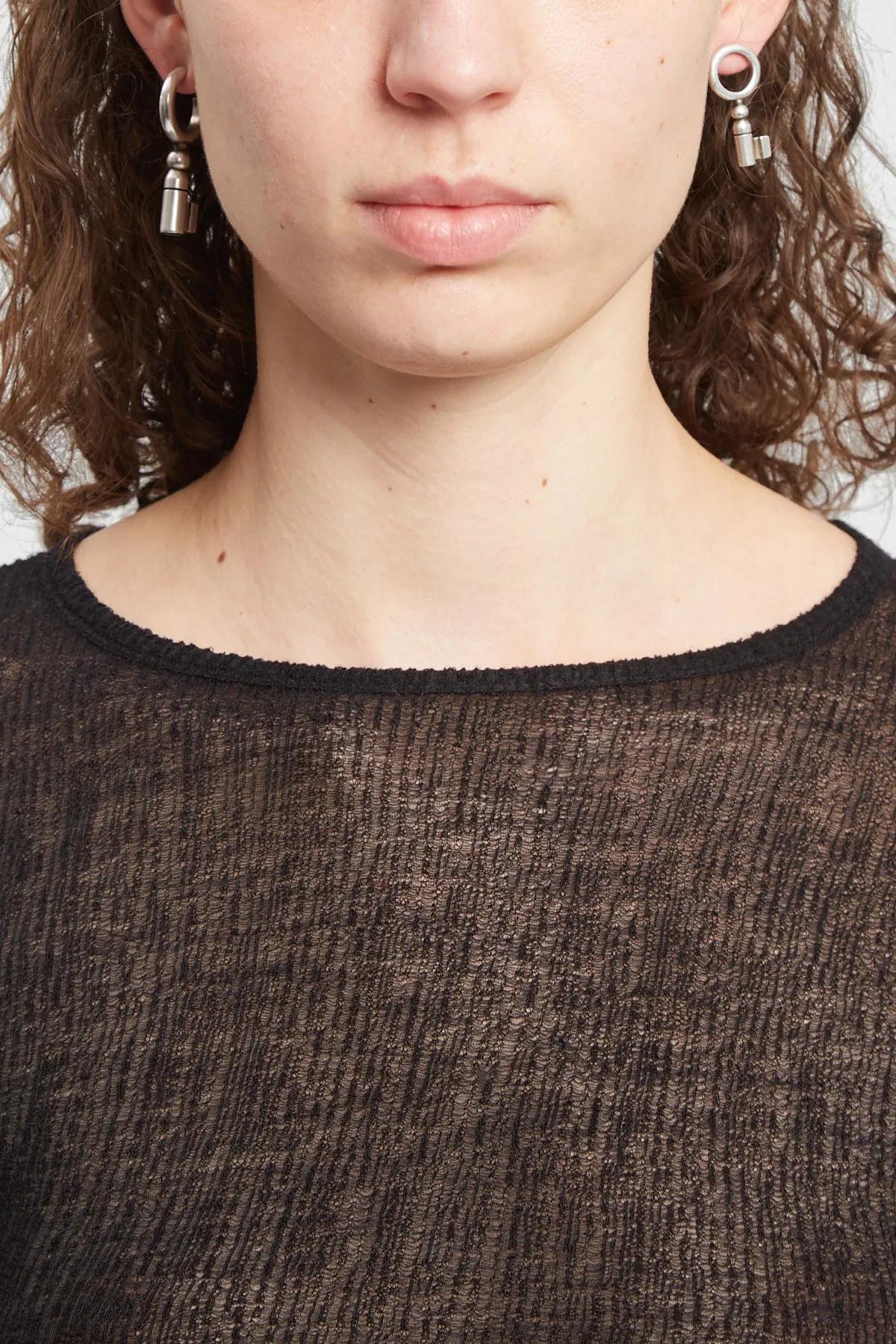 Foka Key Earrings sold by Ann Demeulemeester product image thumbnail 3